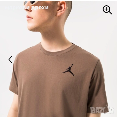 JORDAN T-SHIRT M J JUMPMAN EMB SS CREW L, снимка 3 - Тениски - 53086470