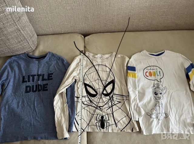 Голям лот маркови дрехи за момче 128/134-zara,hm,gap,tommy,under,adidas, снимка 4 - Детски анцузи и суичери - 48869487