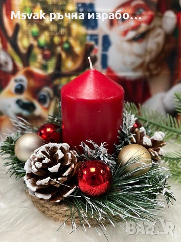 Коледен свещник