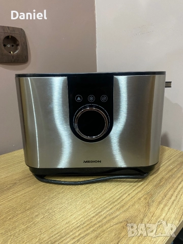 Тостер Medion (инокс корпус)