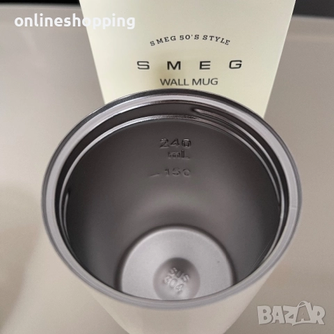**НОВ** Термо чаша SMEG Wall Mug – 240 мл, снимка 2 - Други стоки за дома - 52874523