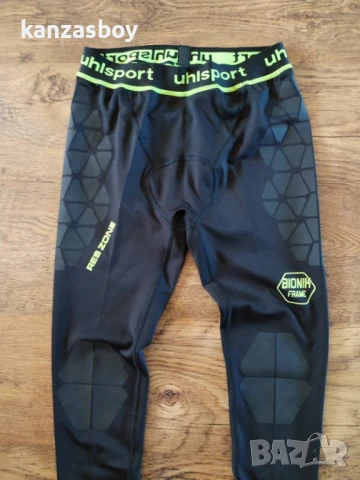 uhlsport bionik frame - мъжки вратарски клин КАТО НОВ С, снимка 3 - Спортни дрехи, екипи - 50591329