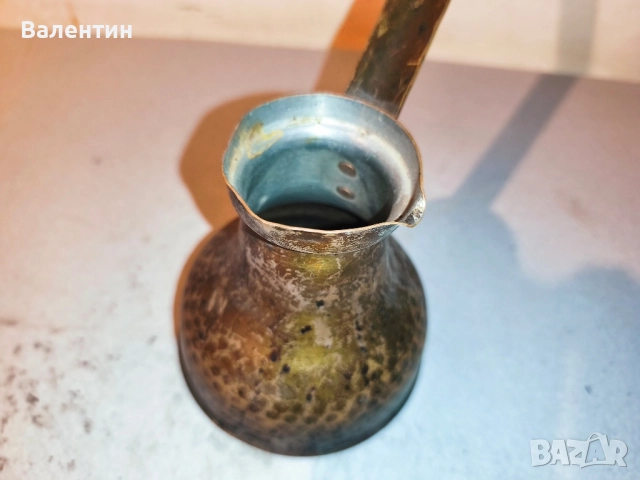 Бакърено джезве 3, снимка 5 - Други ценни предмети - 52742610