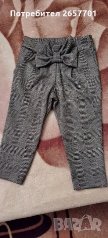 Детско ново панталонче с панделка, снимка 1 - Панталони и долнища за бебе - 31813775