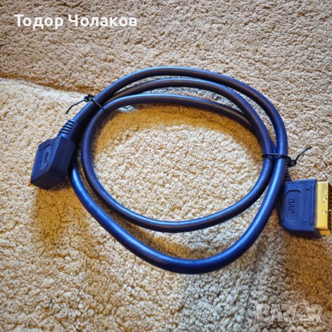 SCART кабел JVC , снимка 2 - Кабели и адаптери - 44336910