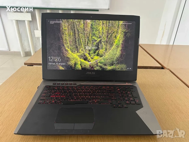 Asus rog 752 - геймърски лаптоп, снимка 5 - Лаптопи за игри - 52684452