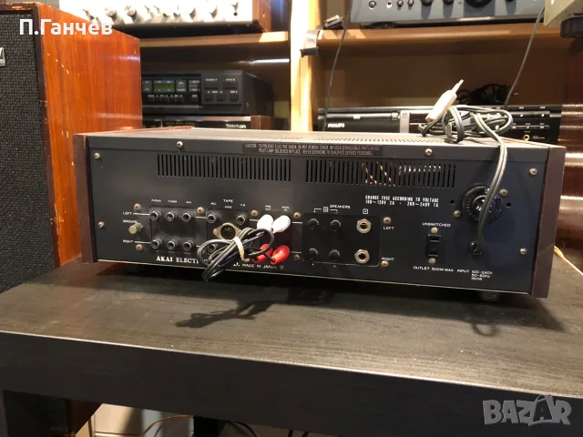 AKAI AA-5200 Усилвател прекрасен с профилактика, снимка 7 - Ресийвъри, усилватели, смесителни пултове - 56457708