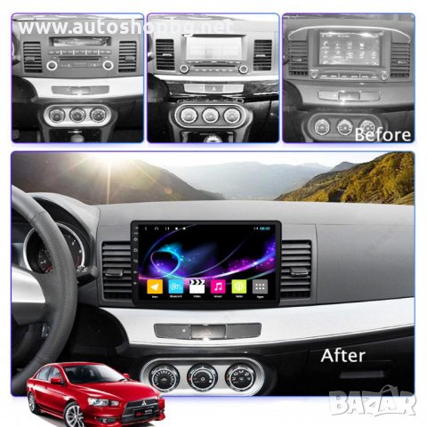 MITSUBISHI LANCER 2007-2017 НАВИГАЦИЯ ANDROID, снимка 3 - Аксесоари и консумативи - 33757568