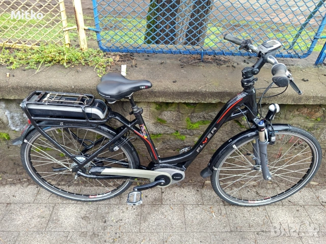 28 цола електрически алуминиев велосипед с 7 скорости усилени капли амортисьори предни като нов , снимка 13 - Велосипеди - 53373018
