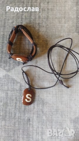 кожено гривна и колие