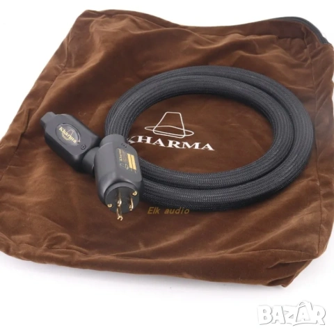 Висококачествен аудио захранващ кабел KHARMA - 5 бройки