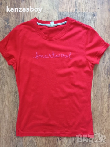 smartwool - дамска мерино тениска КАТО НОВА M, снимка 3 - Тениски - 51884029