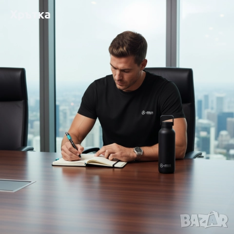 Mercedes-AMG F1 A5 Notebook & Pen - Оригинален бележник + химикал, снимка 2 - Други - 50234477