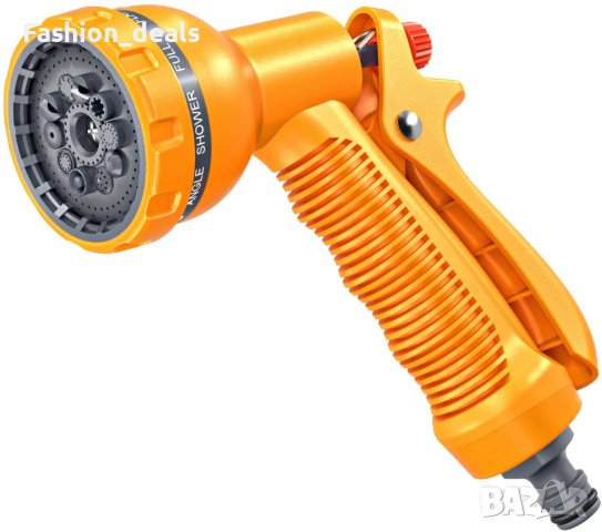 Пистолет за градински маркуч 10 струи поливане на растения, миене кола