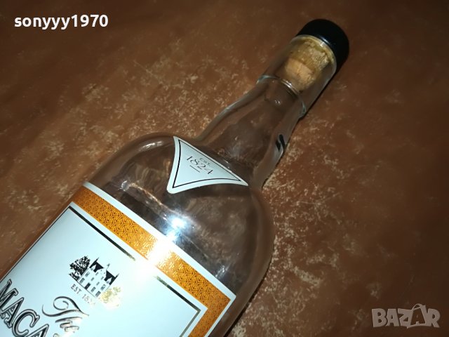 SOLD OUT-macallan amber-празно шише за колекция 1105221941, снимка 3 - Колекции - 36731196