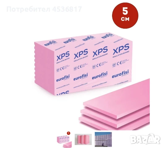 Fibran (фибран) XPS 1.25х0.6 - 2см-5см.-, снимка 3 - Строителни материали - 51063533
