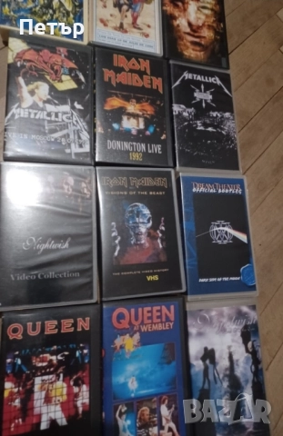 2бр. Видео касети на група Death (Обща цена), снимка 6 - Други жанрове - 52190682