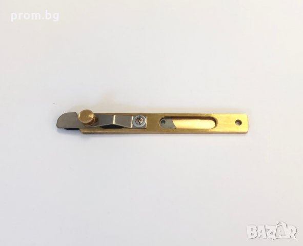 макетен нож с дистанционер за кожа, кожарски, сарашки, резец, снимка 2 - Други инструменти - 29462785