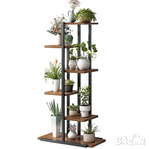 Цветарник стойка, етажерка, рафт за сакции, цветя тъмен и светъл цвят, снимка 5 - Стайни растения - 48423211