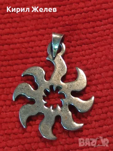 СТИЛЕН СРЕБЪРЕН МЕДАЛЬОН СРЕБРО 925 ДИЗАЙНЕРСКА АРТ ИЗРАБОТКА 49902, снимка 8 - Колиета, медальони, синджири - 49522479