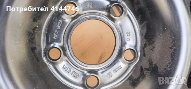 Чисто Нови 5 /120  16 Цола Опел/Opel, снимка 2 - Гуми и джанти - 52177972