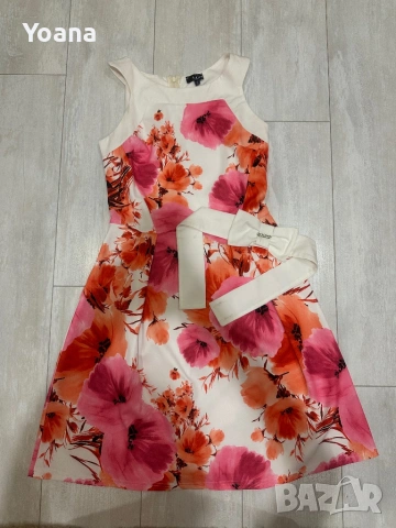 Официална рокля с коланче 