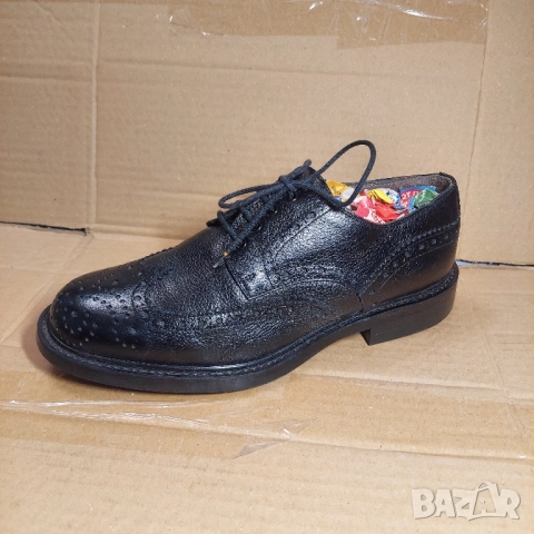 POLLINI кожени обувки номер 40 официални / ежедневни , снимка 3 - Официални обувки - 52124197