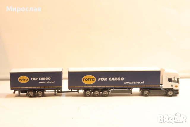 HERPA H0 1/87 SCANIA TIR АВТОВЛАК КАМИОН МОДЕЛ, снимка 7 - Колекции - 54226011