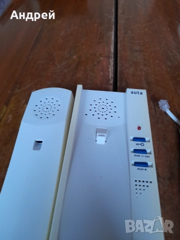 Стар домофон Auta, снимка 2 - Други ценни предмети - 52258284
