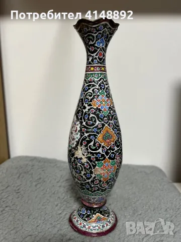 Старинна медна ваза 20 век, снимка 2 - Вази - 48501623