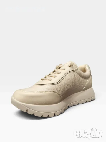 Дамски ежедневни обувки в бежаво модел: A18102-2 beige, снимка 2 - Дамски ежедневни обувки - 56225700