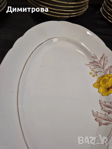 Сервиз за хранене, Cmielow Poland , снимка 12 - Сервизи - 54287475