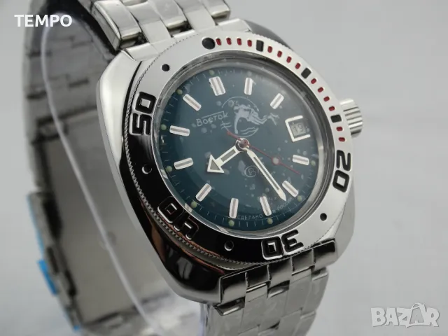 ВОСТОК АМФИБИЯ АВТОМАТИЧЕН-"SCUBA DUDE" ref: 710059, снимка 8 - Мъжки - 41330183