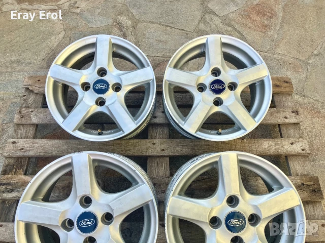 14 джанти 4x108 Ford Fiesta Ka Fusion Focus 4х108 Форд, снимка 3 - Гуми и джанти - 47517375