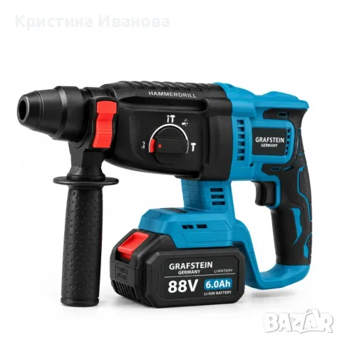 Акумулаторен Перфоратор, снимка 3 - Перфоратори - 56478979