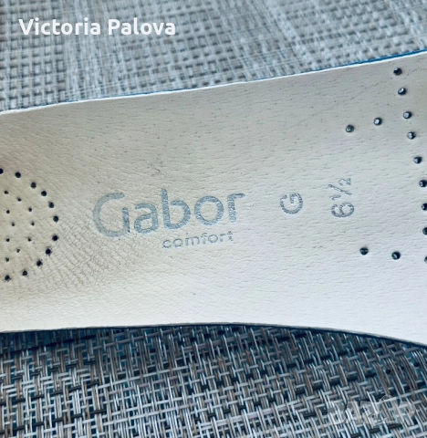 Обувки сникърси GABOR comfort естествена кожа, снимка 11 - Дамски ежедневни обувки - 51452335