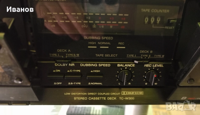 Sony tc w300, снимка 4 - Декове - 52910780