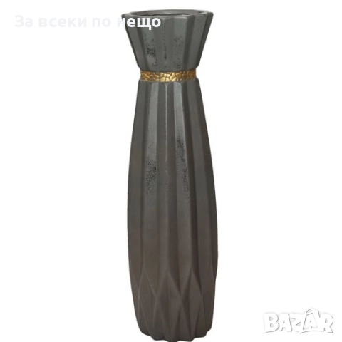 Ваза керамика, сива, 60 см Код P1346