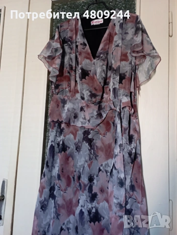 Елегантна дамска рокля, снимка 4 - Рокли - 54339475