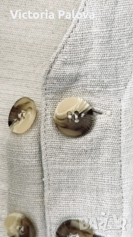 VINTAGE елек BEETHOVEN JEANS CLOTHING FOR YOU , снимка 3 - Елеци - 52095884