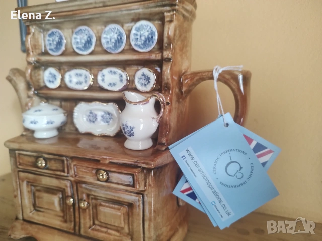 Нов колекционерски чайник Welsh Dresser на Swineside, England, снимка 5 - Колекции - 53244742