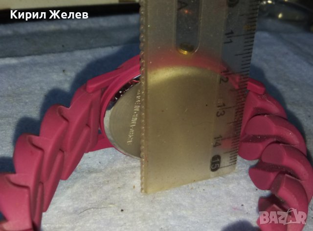 ORIFLAME QUARTZ МАРКОВ ФЕШЪН АРТ МОДЕЛ КВАРЦОВ ЧАСОВНИК ОРИФЛЕЙМ СИЛИКОНОВА КАИШКА - РАБОТЕЩ 26537, снимка 7 - Дамски - 42143375