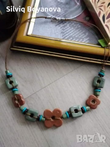 Колиета, ръчна изработка , снимка 6 - Колиета, медальони, синджири - 24806138