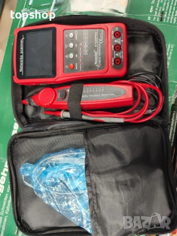 Чисто нов професионален кабелен тестер 3-в-1 ET628 PRO – Тракер, Мултицет и VFL ​ Сщ, снимка 2 - Друга електроника - 54070218