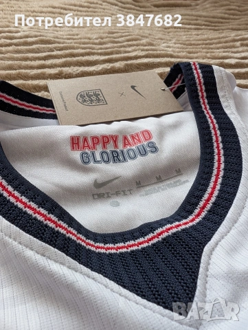 Тениска Англия WC26 Home нова, снимка 6 - Спортни дрехи, екипи - 54283617