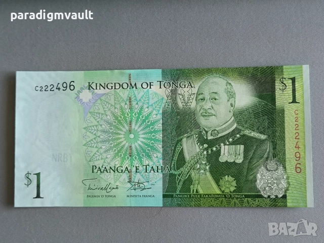 Банкнота - Тонга - 1 паанга UNC | 2009г.
