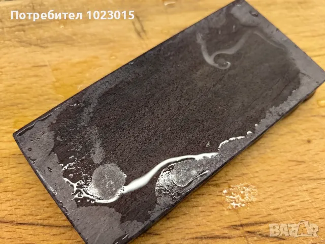 Син белгийски котикул за заточване на бръсначи и ножове, снимка 3 - Прибори за хранене, готвене и сервиране - 49240677