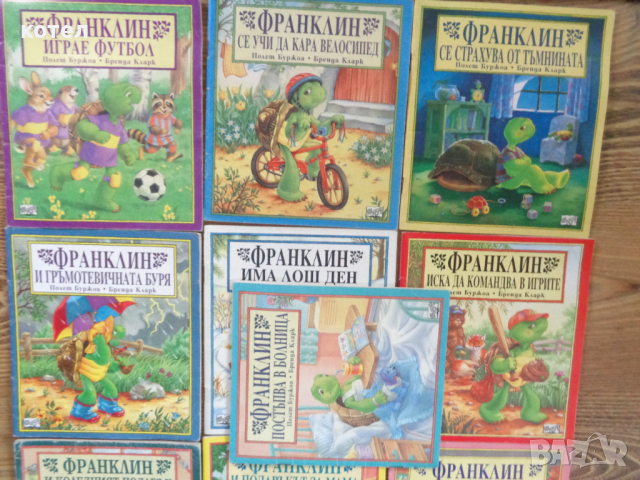 Продавам 10 книжки от поредица Франклин, снимка 2 - Детски книжки - 44727566