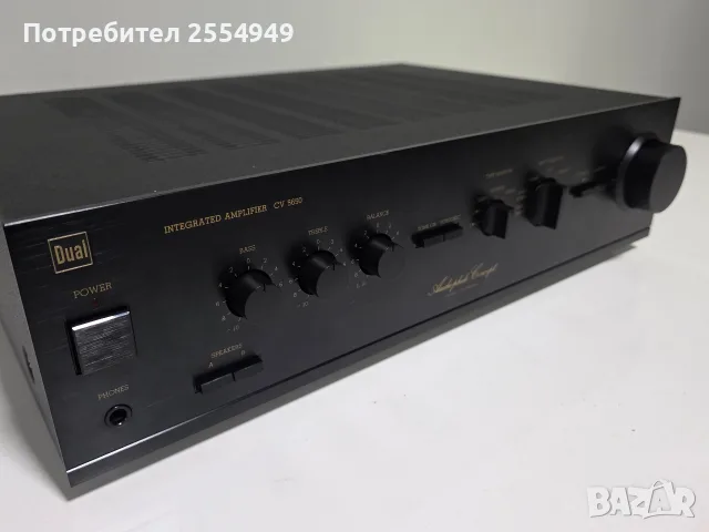 Усилвател Dual CV 5650 Audiophile Concept (Rotel OEM) – Топ Звук, снимка 2 - Ресийвъри, усилватели, смесителни пултове - 55978532