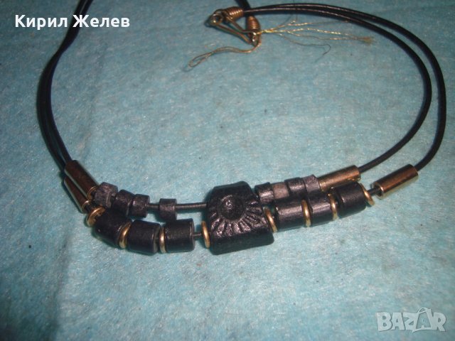 СТИЛНО ХЕНД-МЕЙД АРТ КОЛИЕ ГЕРДАН 8377, снимка 3 - Колиета, медальони, синджири - 34984127